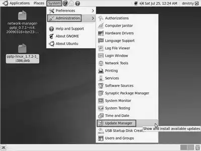 Ubuntu Linux. ������� ����.