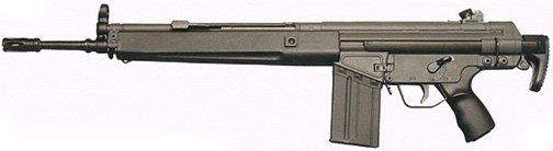 Heckler  Koch G3. .  ..   .   .