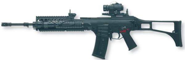   () Heckler-Koch G36. .  ..   .   .